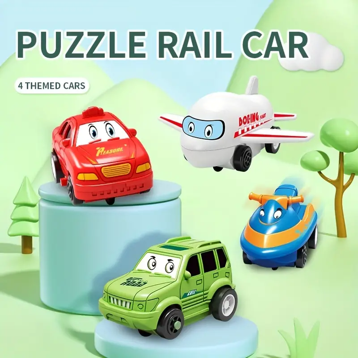 RailCar Puzzle Toy